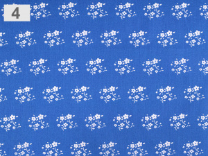 Bavlněná látka květy