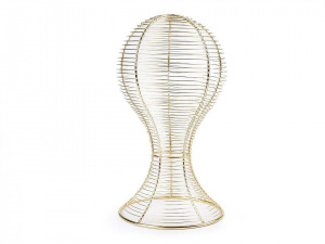 Kovový stojan / hlava na čepice / klobouky