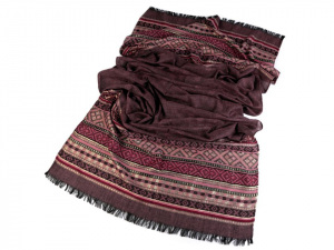 Šála s lurexem 65x175 cm