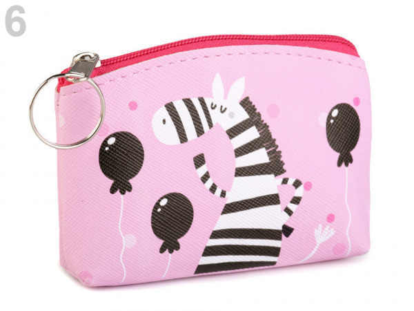 Peněženka / pouzdro sova, kočka, liška 8x11 cm