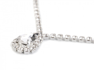 Štrasový náhrdelník - jablonecká bižuterie