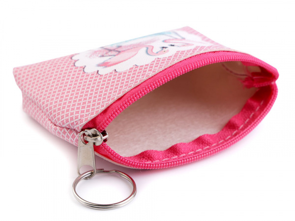 Peněženka / pouzdro plameňák 8x11 cm