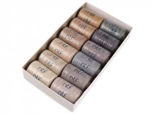 Polyesterové nitě pro overlocky i klasické šití NTF 40/2 1000 m