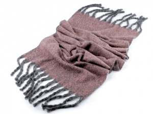 Šála žíhaná 50x185 cm