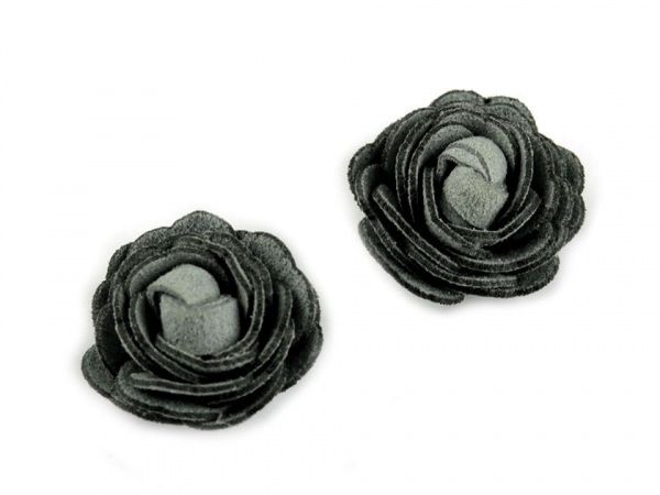 Květ růže Ø20 mm eko kůže