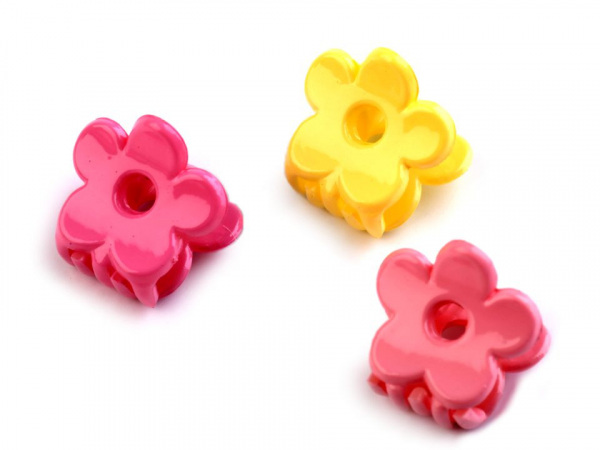 Skřipec do vlasů srdce / květ