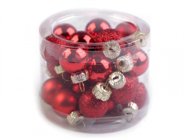 Vánoční baňky Ø20 mm