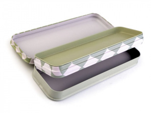 Kovový penál 7,5x21 cm