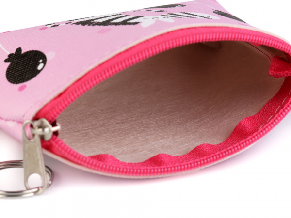 Peněženka / pouzdro sova, kočka, liška 8x11 cm