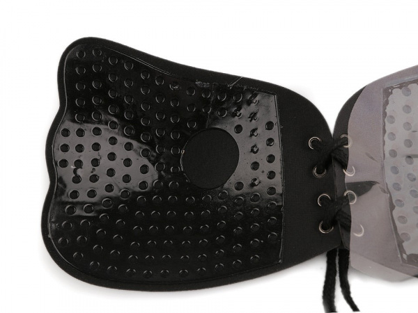 Samodržící neviditelná push up podprsenka se šněrováním