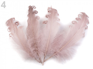 Husí peří kudrnaté délka 12-18 cm