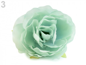 Umělý květ čajová růže Ø40 mm