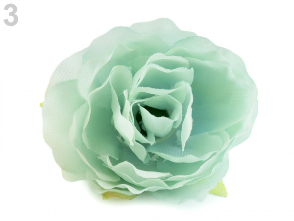 Umělý květ čajová růže Ø40 mm