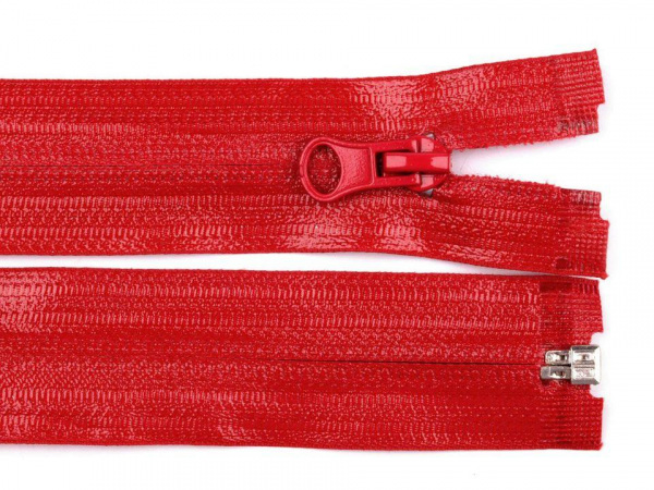 Voděodolný zip šíře 6 mm délka 75 cm spirálový