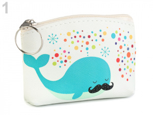 Peněženka / pouzdro sova, kočka, liška 8x11 cm