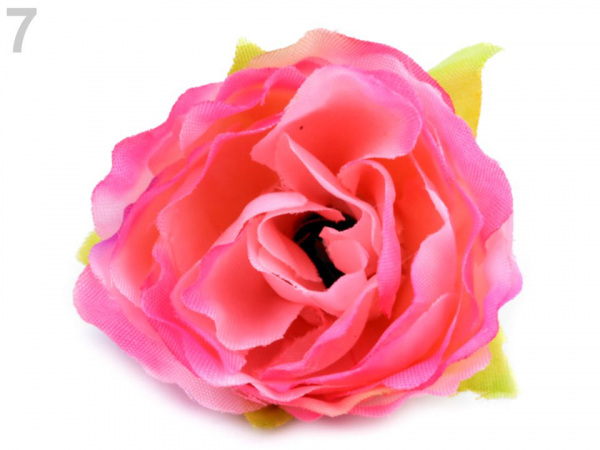 Umělý květ čajová růže Ø40 mm