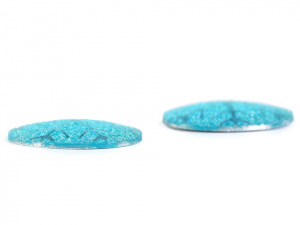 Kabošon modrá vločka Ø25 mm