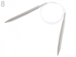 Kruhové jehlice č. 4,5; 5; 5,5; 6; 7; 8