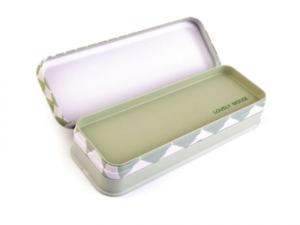 Kovový penál 7,5x21 cm