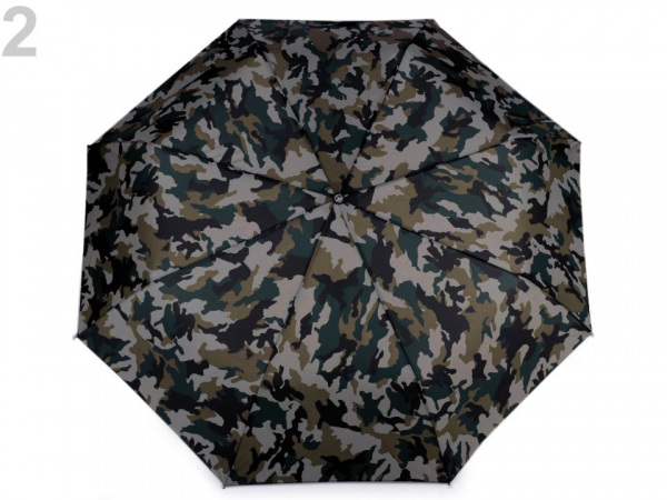 Deštník skládací maskáčový