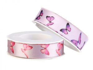 Saténová stuha motýl šíře 25 mm