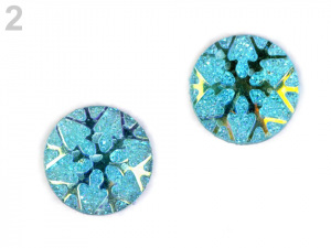 Kabošon vločka Ø11 mm k nalepení