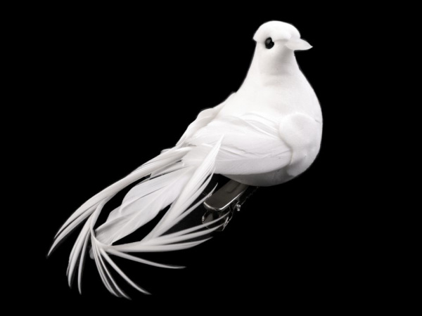 Dekorace ptáček s klipem