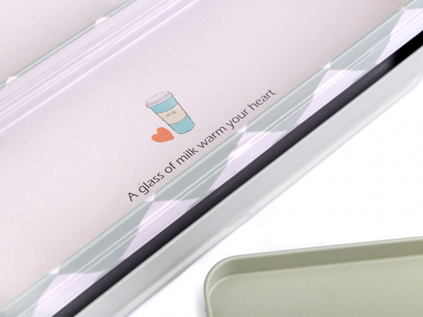 Kovový penál 7,5x21 cm