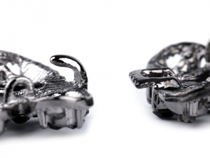 Štrasové zapínání 34x70 mm