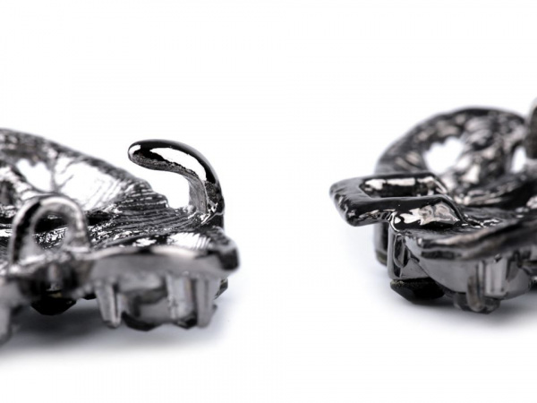 Štrasové zapínání 34x70 mm