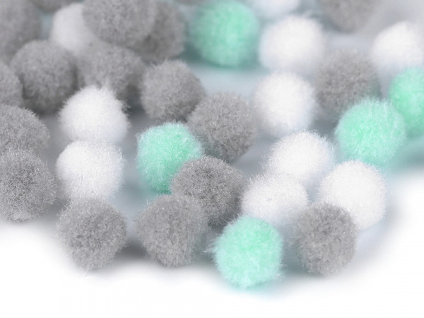 Bambulka mix barev Ø8 a 10 mm