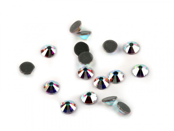 Šatonové růže hot-fix velikost SS30