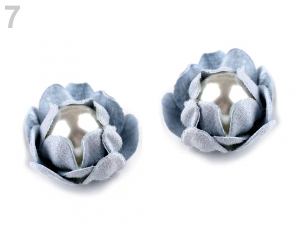 Květ s perlou Ø18 mm