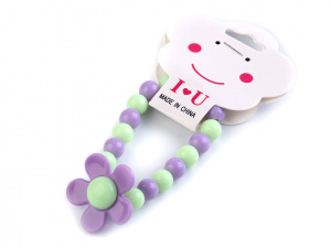 Dětský náramek s květem