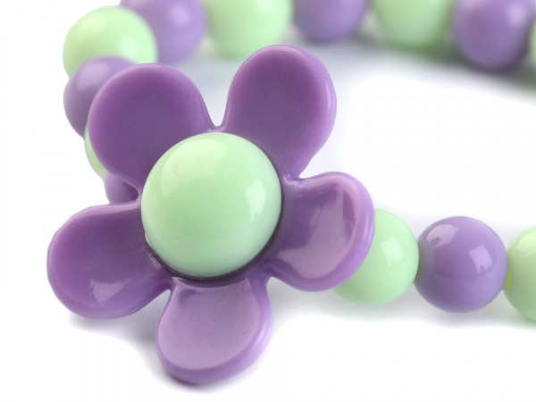 Dětský náramek s květem