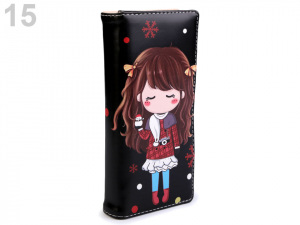 Dámská / dívčí peněženka 9x18 cm