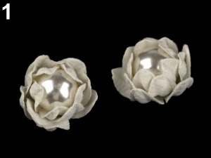 Květ s perlou Ø18 mm