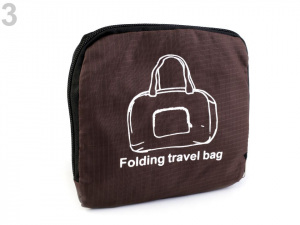 Skládací cestovní taška lehká 31x39 cm
