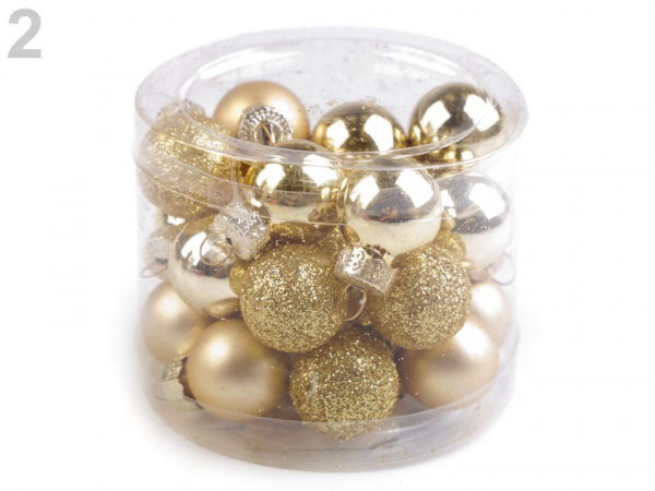 Vánoční baňky Ø20 mm
