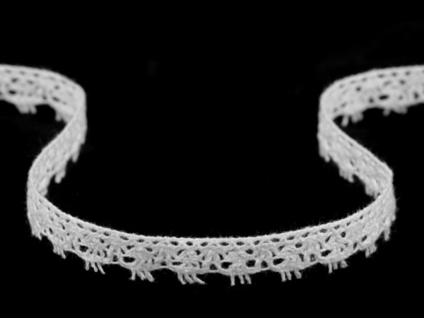 Bavlněná krajka paličkovaná šíře 13 mm