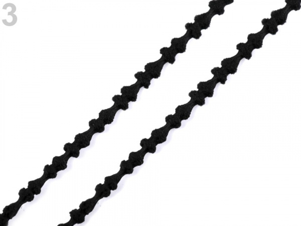 Ozdobná pruženka Ø5 mm kulatá