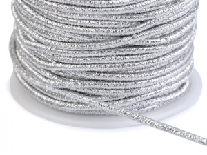 Kulatá pruženka lurexová Ø2 mm