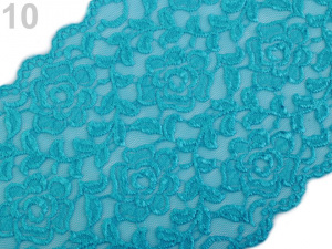 Elastická krajka / vsadka / běhoun šíře 16 cm