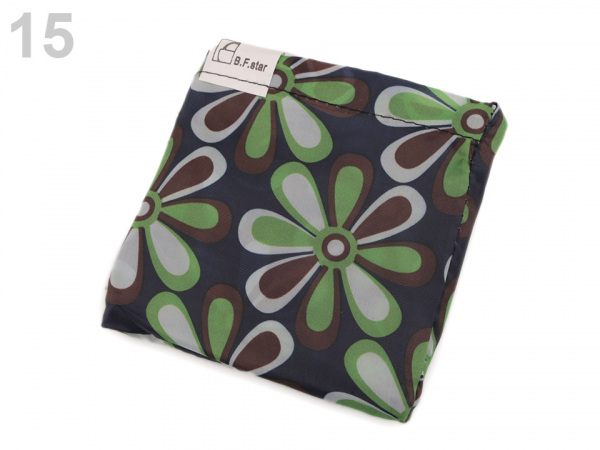 Skládací nákupní taška 34x36 cm