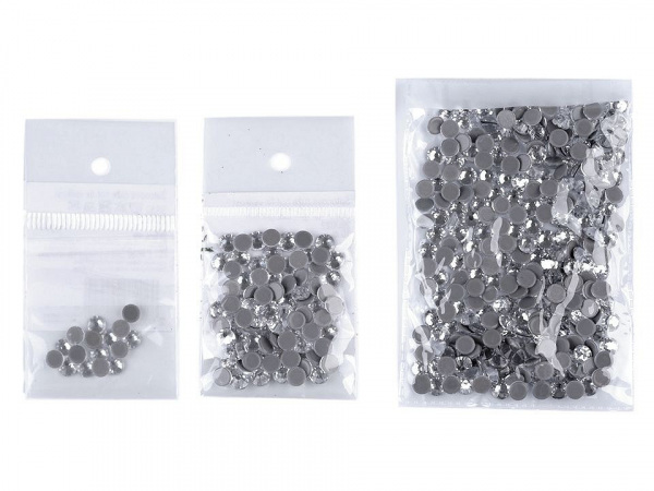 Šatonové růže hot-fix velikost SS30