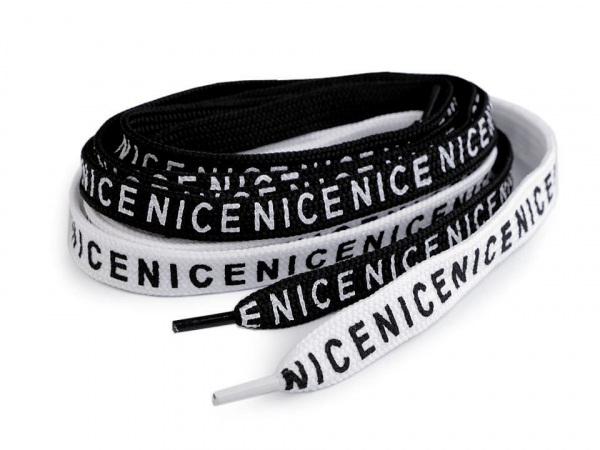 Oděvní šňůra s koncovkami do kapucí, vhodná i pro roušky, délka 130 cm