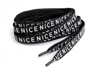 Oděvní šňůra s koncovkami do kapucí, vhodná i pro roušky, délka 130 cm