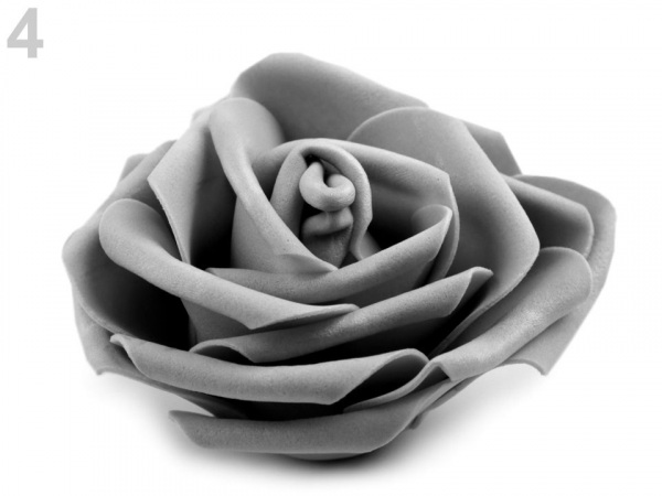 Dekorační pěnová růže Ø10 cm