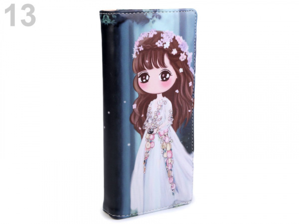 Dámská / dívčí peněženka 9x18 cm