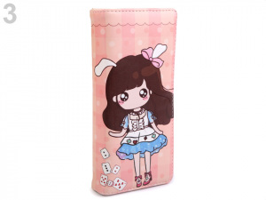 Dámská / dívčí peněženka 9x18 cm